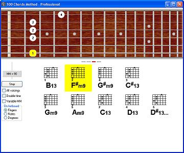 100 Chords Method - play-along exercise