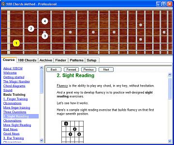 100 Chords Method - course screen shot